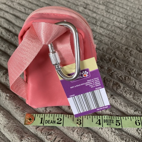 🐈‍⬛ Pet Backpack Heart to Tail 🎒🩷🐕 🐑 🐑 NWT for poo bags, treats, kibble.. - Picture 5 of 14